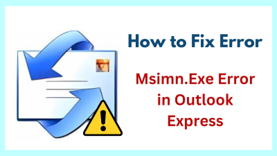 Msimn.Exe Error in Outlook Express