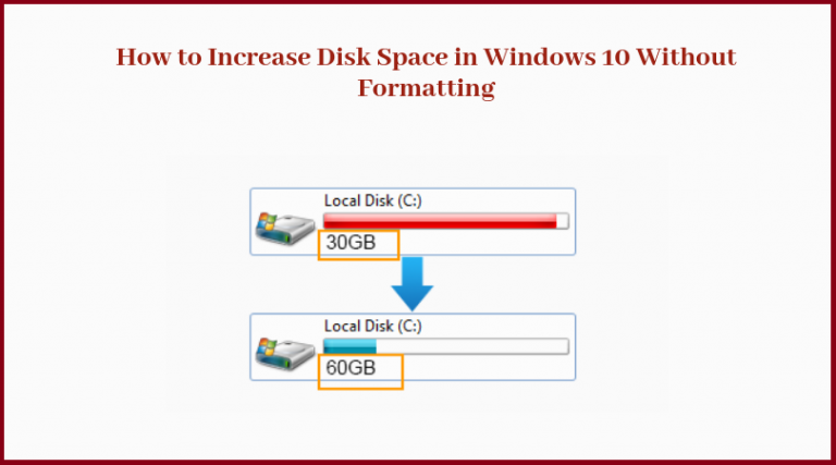 how-do-i-increase-disk-space-in-windows-10-without-formatting