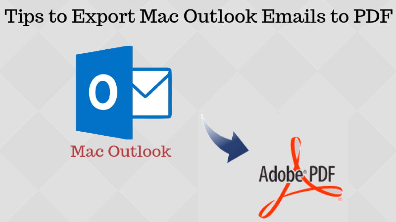send outlook for mac messages to pdf
