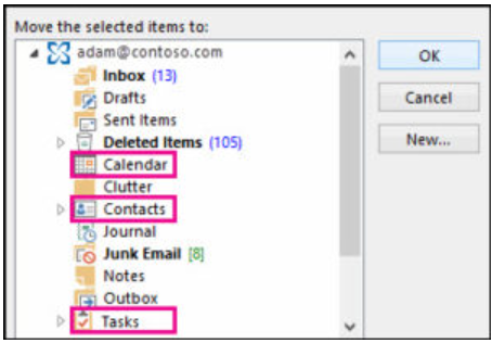 Outlook Items