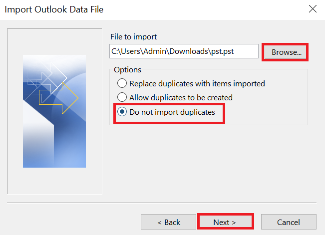 remove duplicate emails in outlook 