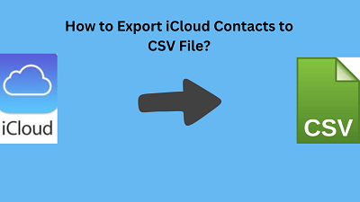 export iCloud contacts to CSV